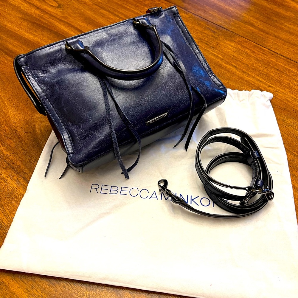 Beautiful blue Rebecca Minkoff mini-bag